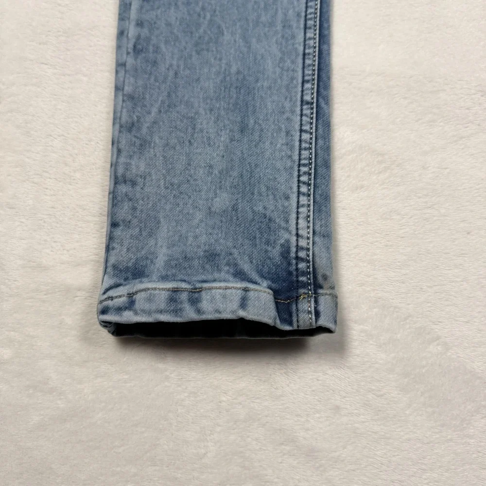 Philipp Plein Jeans Girls 10 Blue Slim Straight‎ Denim Limited Edition Jeans